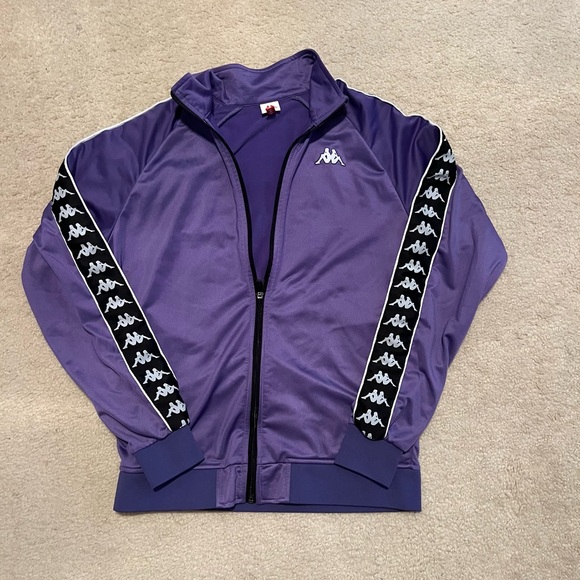 Kappa Violet Zip-Up Jacket - Picture 1 of 4